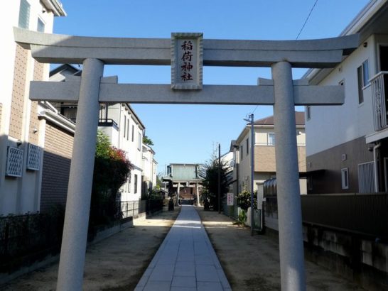 仙田田中稲荷神社(松戸市古ケ崎)