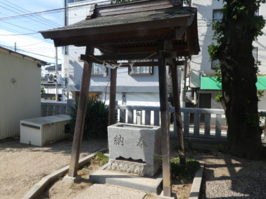 門前　八坂神社（松戸市金ケ作）