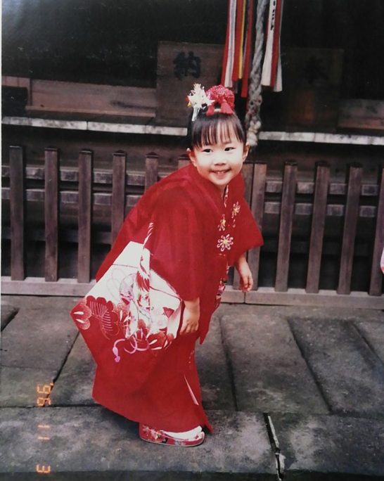七五三詣　松戸神社（1996年11月3日）