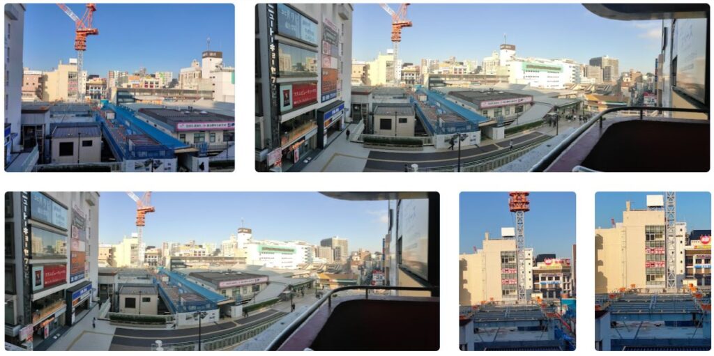 松戸駅ビル改良工事　2023年11月1日から2023年11月30日の記録