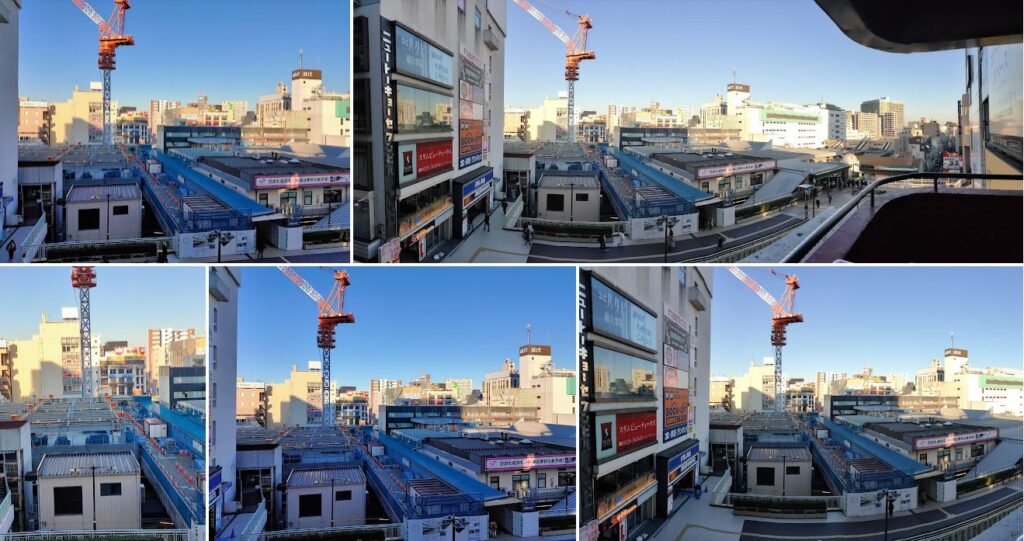 松戸駅ビル改良工事　2023年12月1日から2023年12月28日の記録