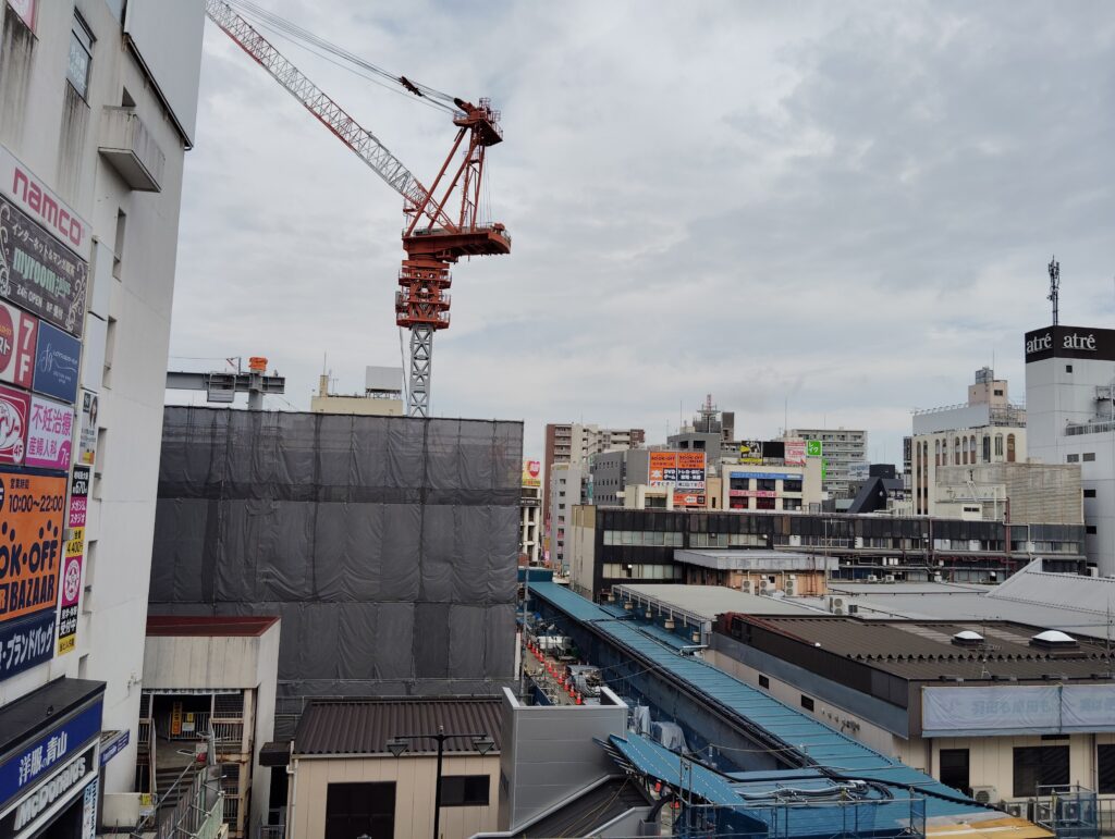 松戸駅ビル改良工事　2024年6月1日