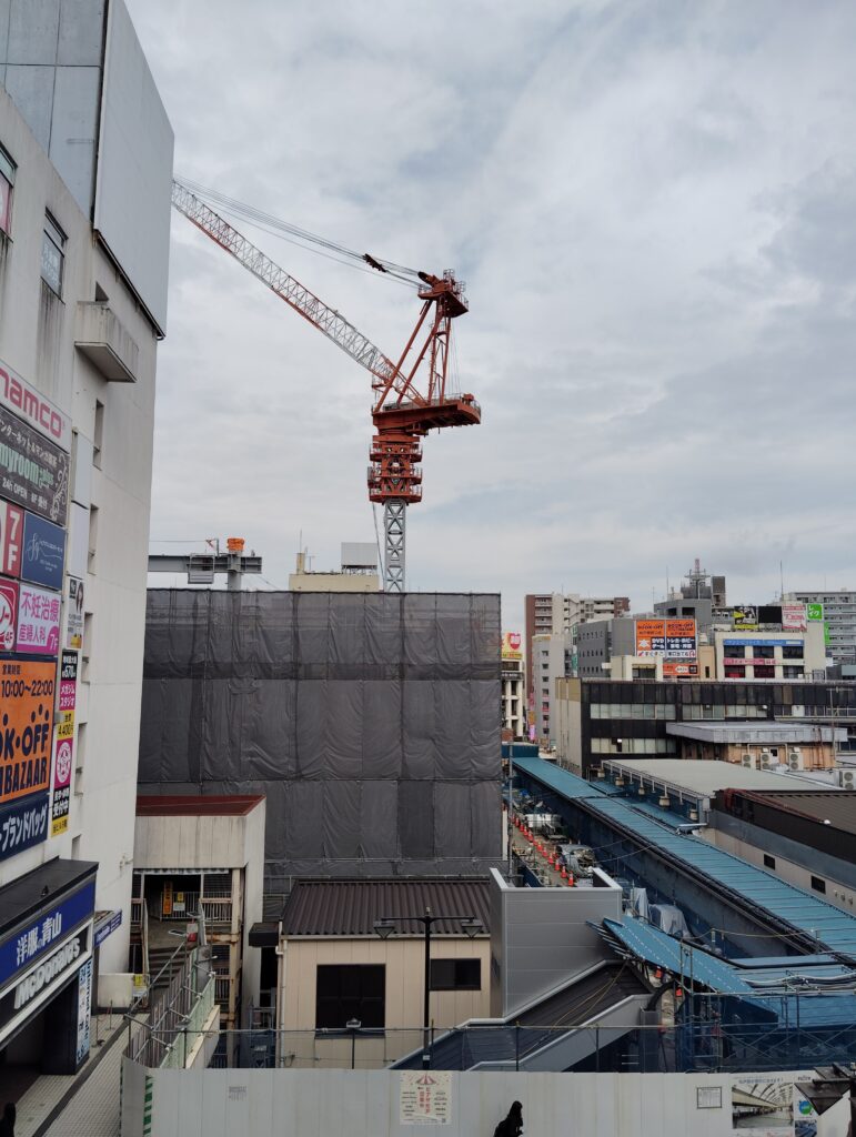 松戸駅ビル改良工事　2024年6月1日