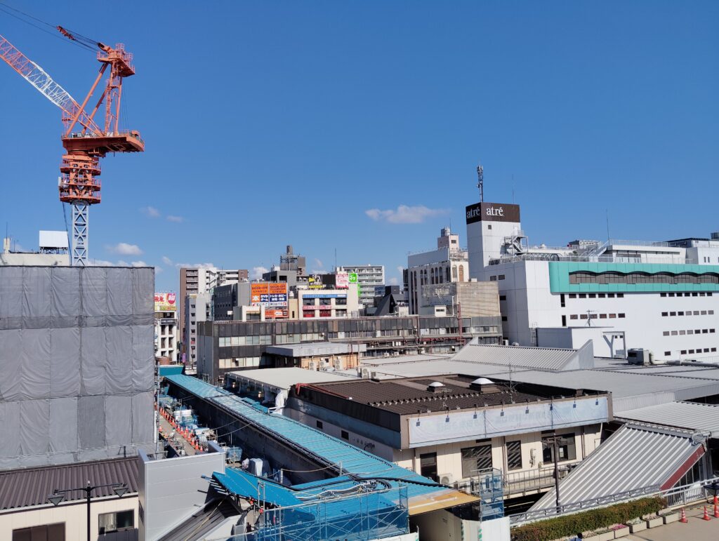 松戸駅ビル改良工事　2024年6月5日