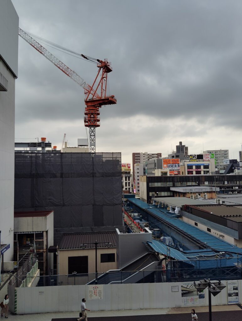 松戸駅ビル改良工事　2024年6月6日