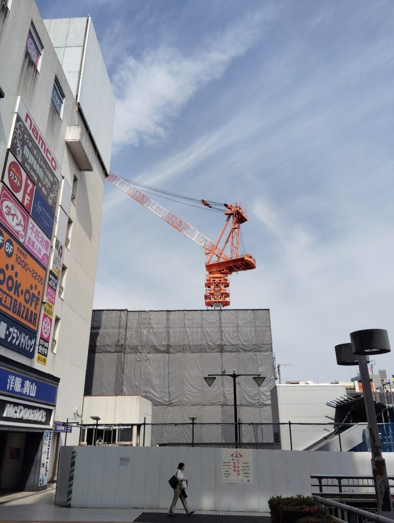 松戸駅ビル改良工事　2024年5月24日