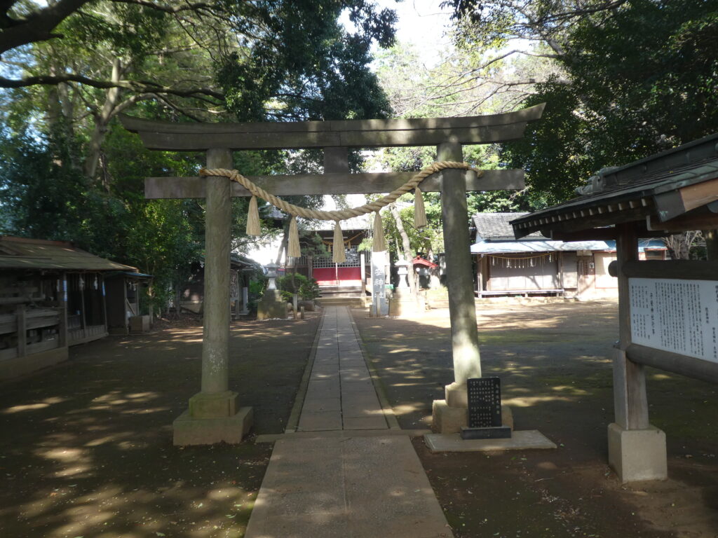 子安神社（松戸市八ケ崎）