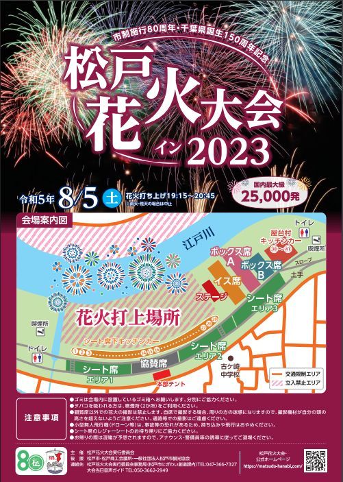 松戸花火大会イン2023