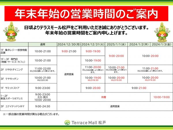 テラスモール松戸