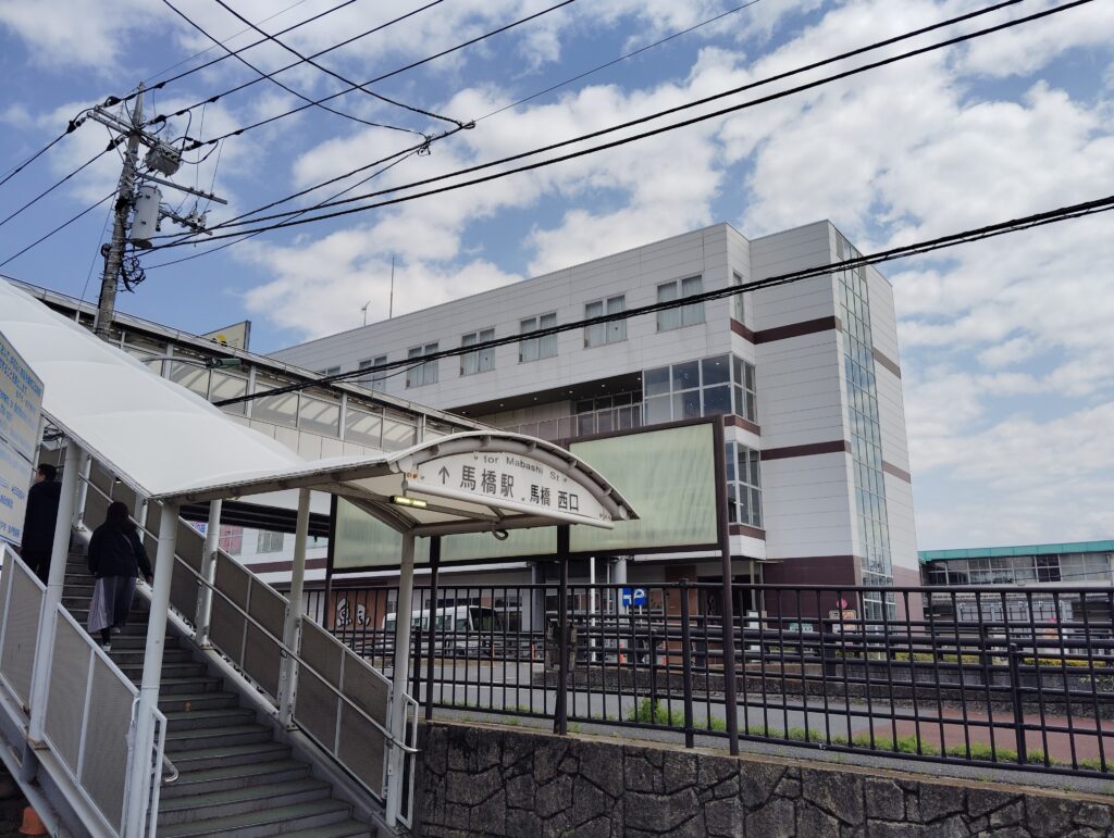 馬橋駅前の桜