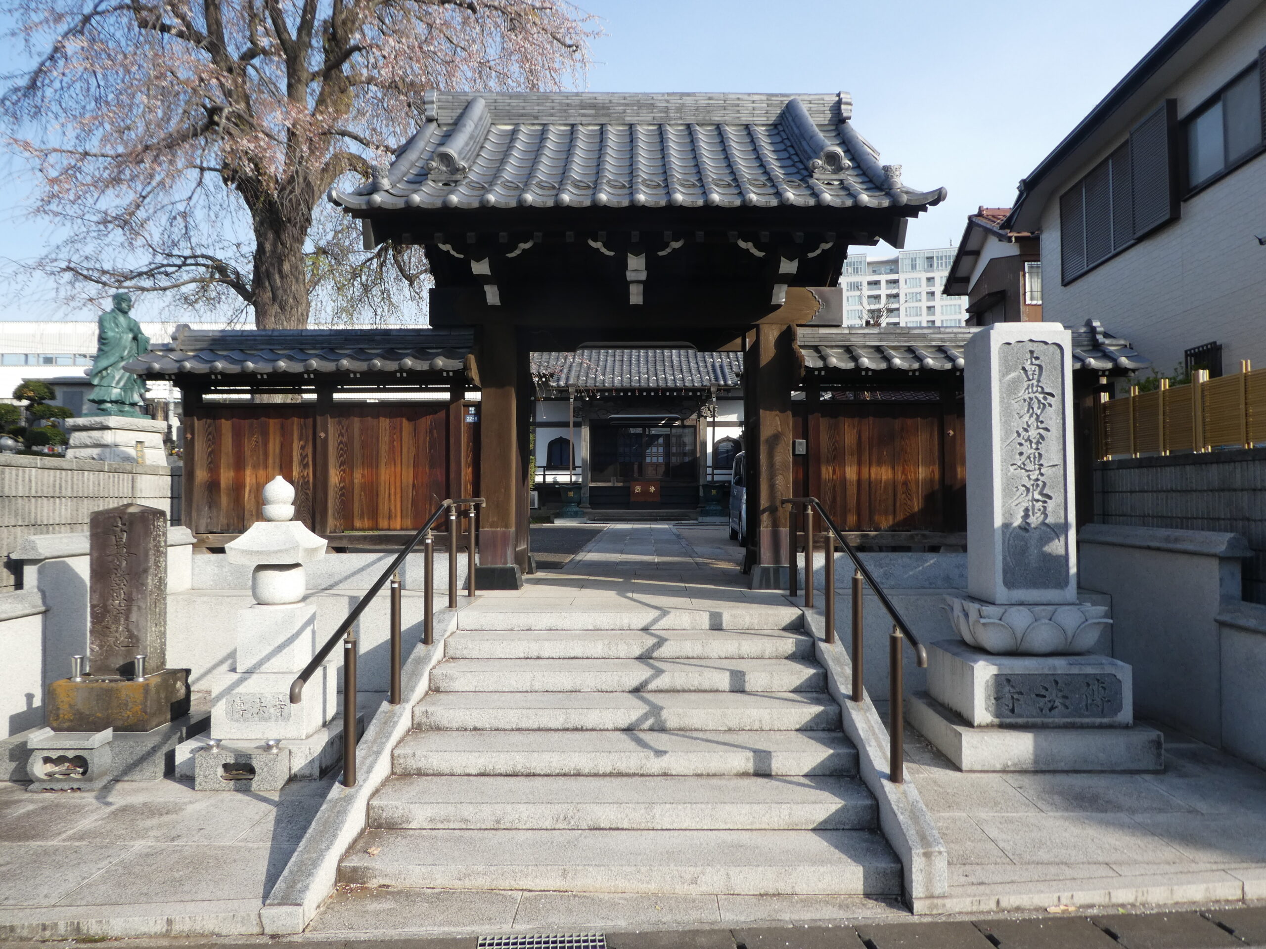 伝法寺（傳法寺・松戸市東松戸）