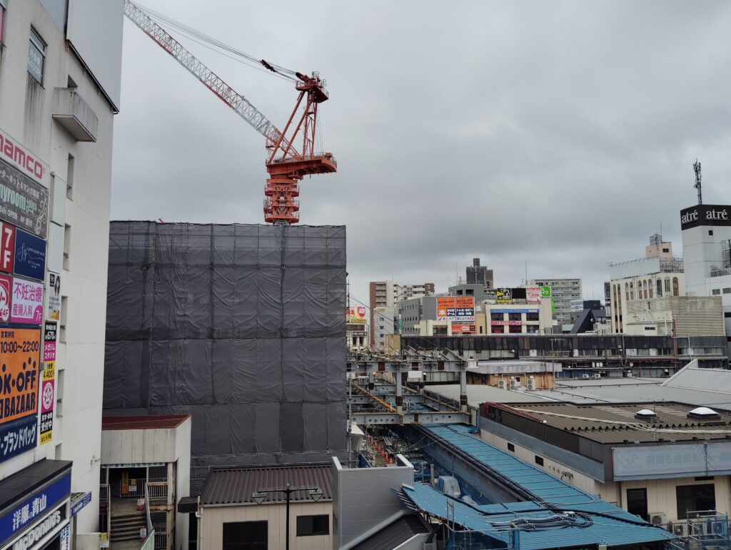 松戸駅ビル改良工事 2024年9月3日
