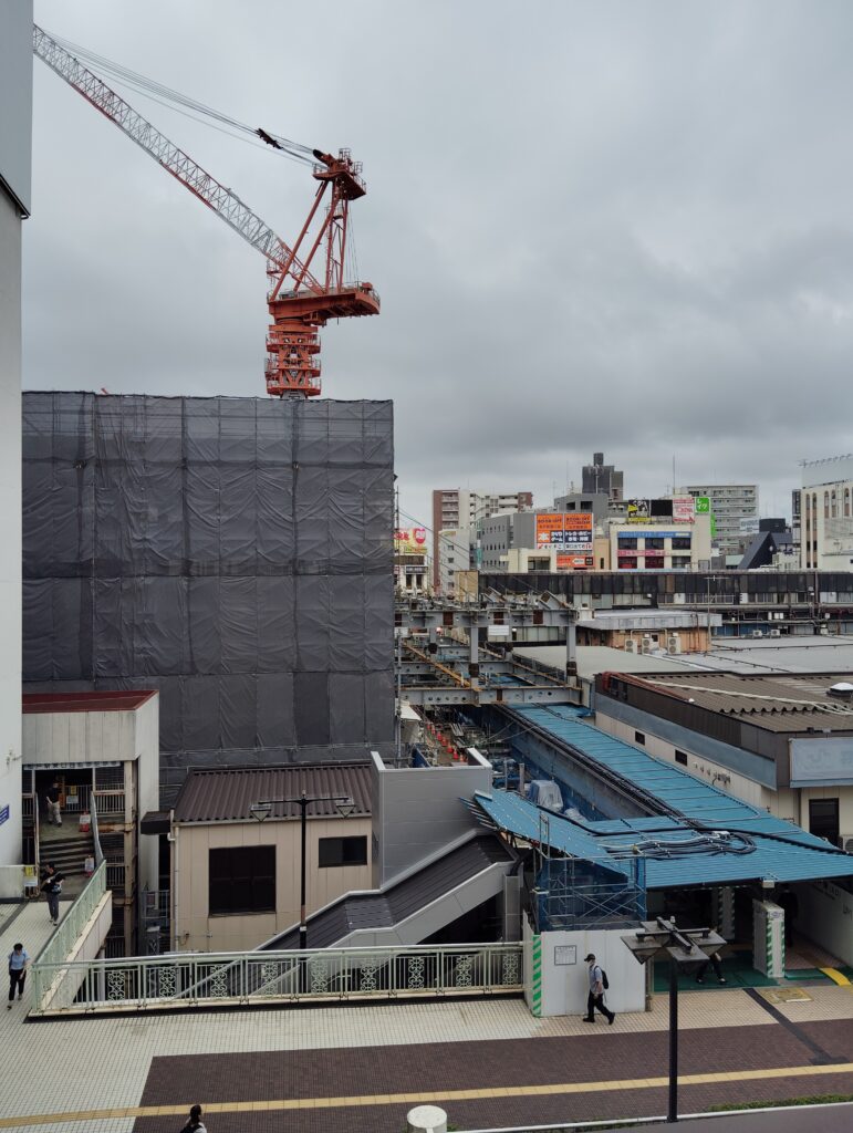 松戸駅ビル改良工事 2024年9月3日
