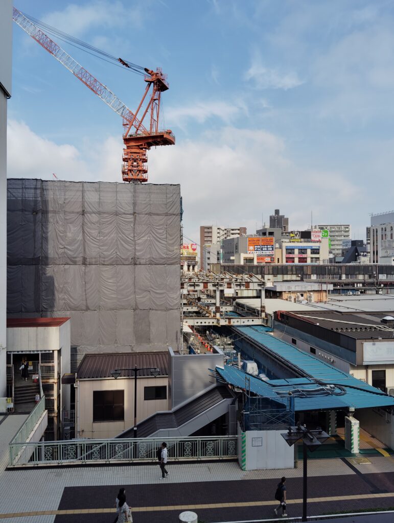 松戸駅ビル改良工事 2024年9月6日
