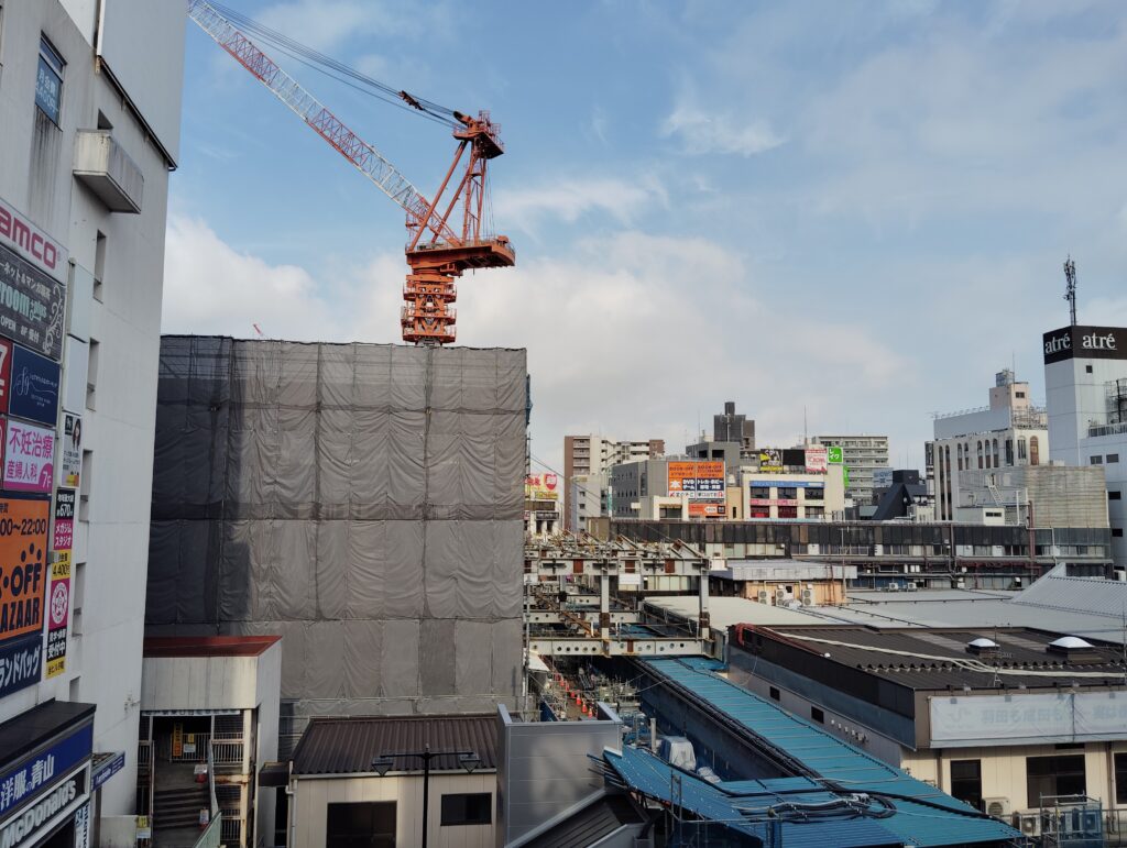 松戸駅ビル改良工事 2024年9月6日