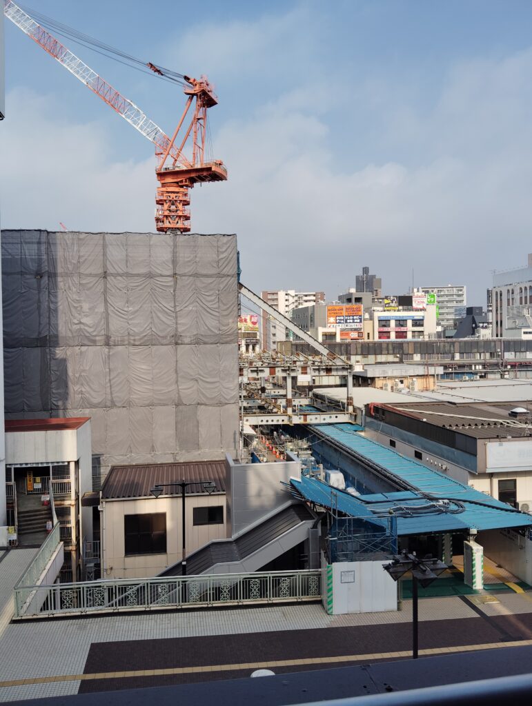 松戸駅ビル改良工事 2024年9月7日