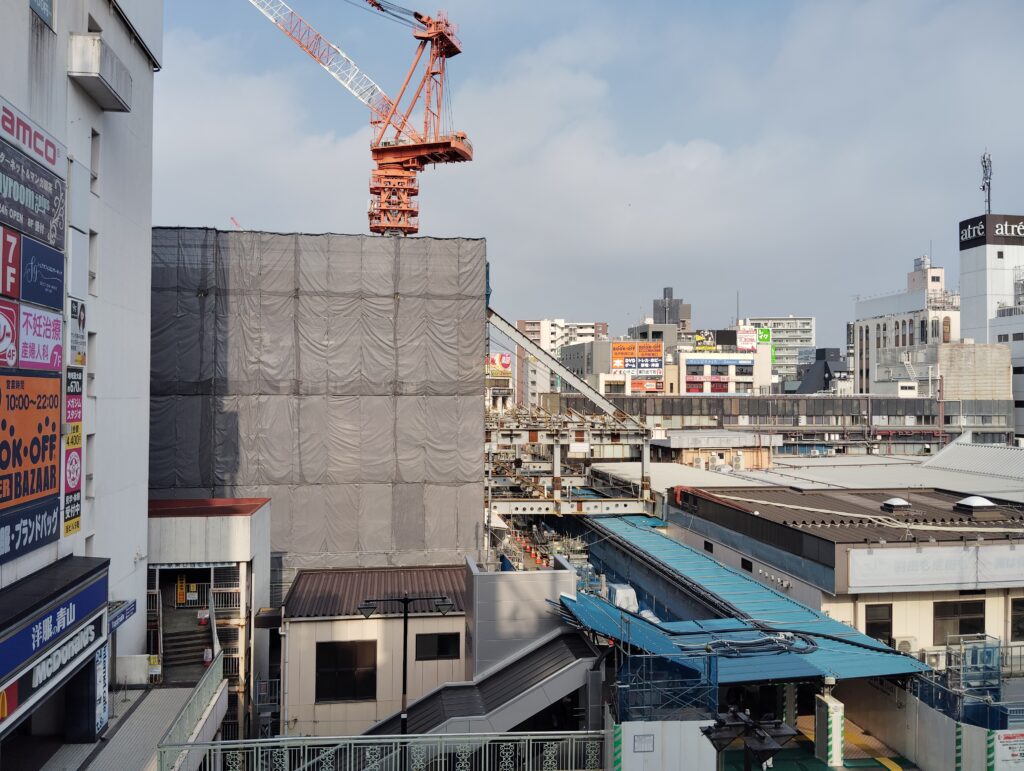 松戸駅ビル改良工事 2024年9月7日