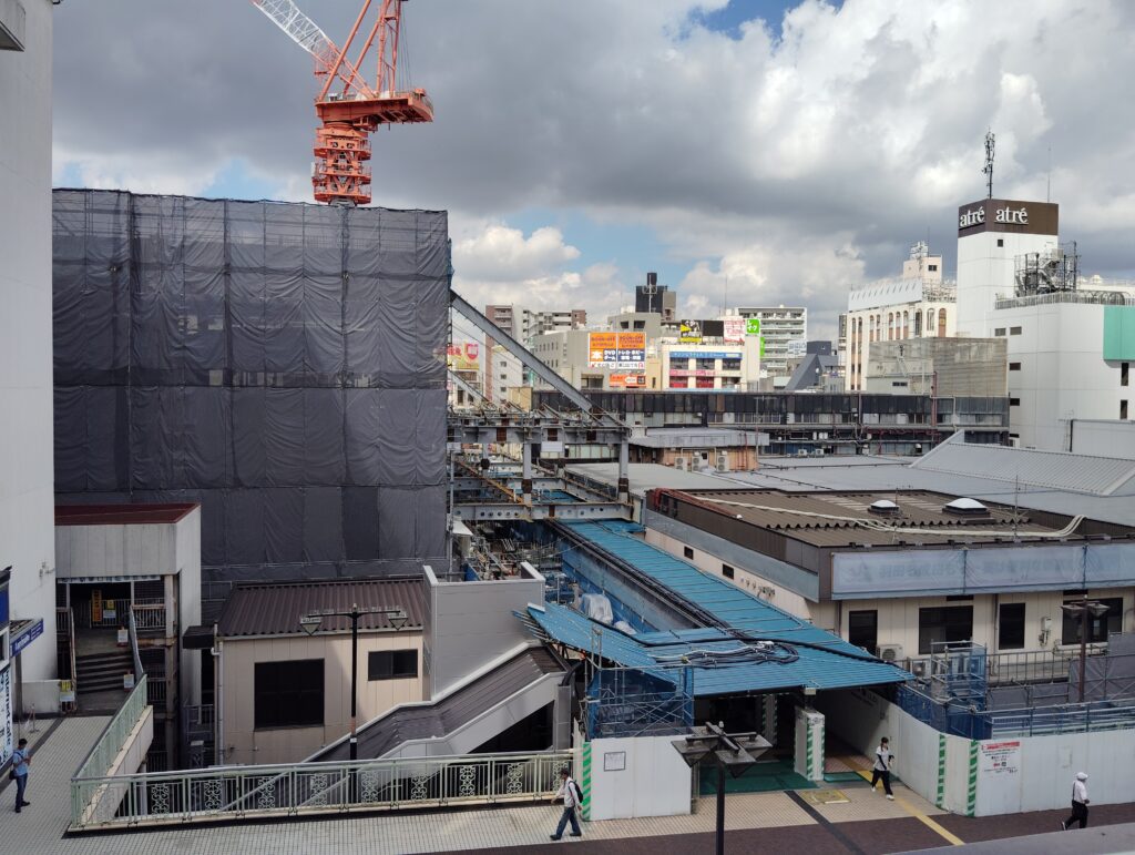 松戸駅ビル改良工事 2024年9月10日