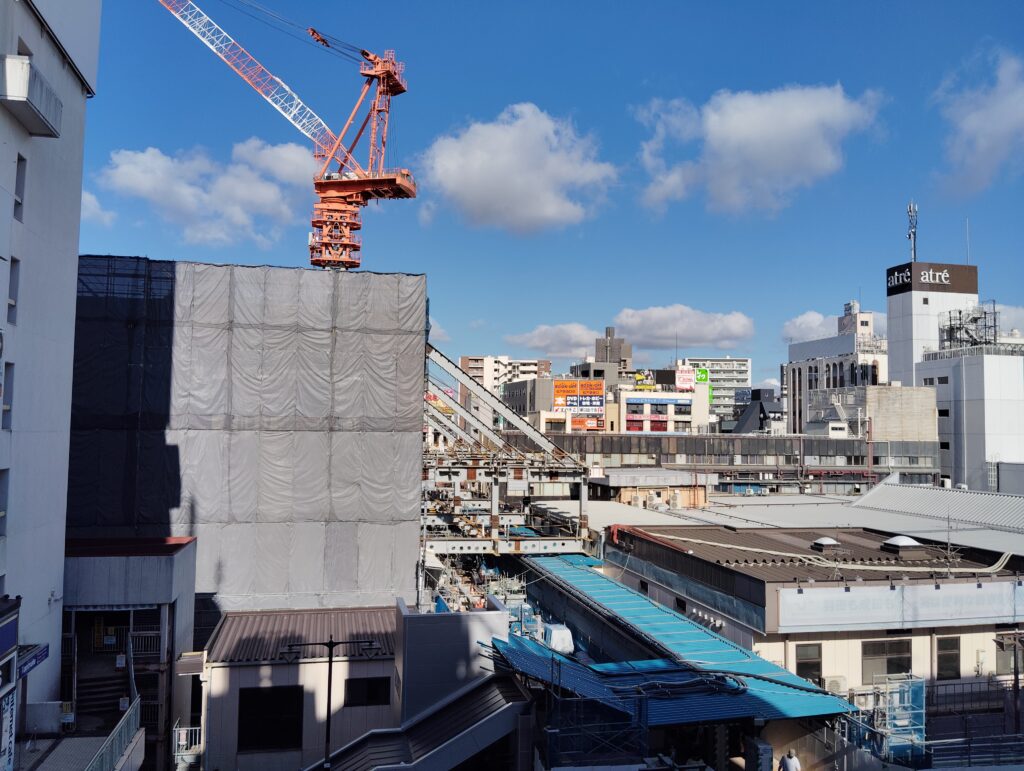 松戸駅ビル改良工事 2024年9月11日