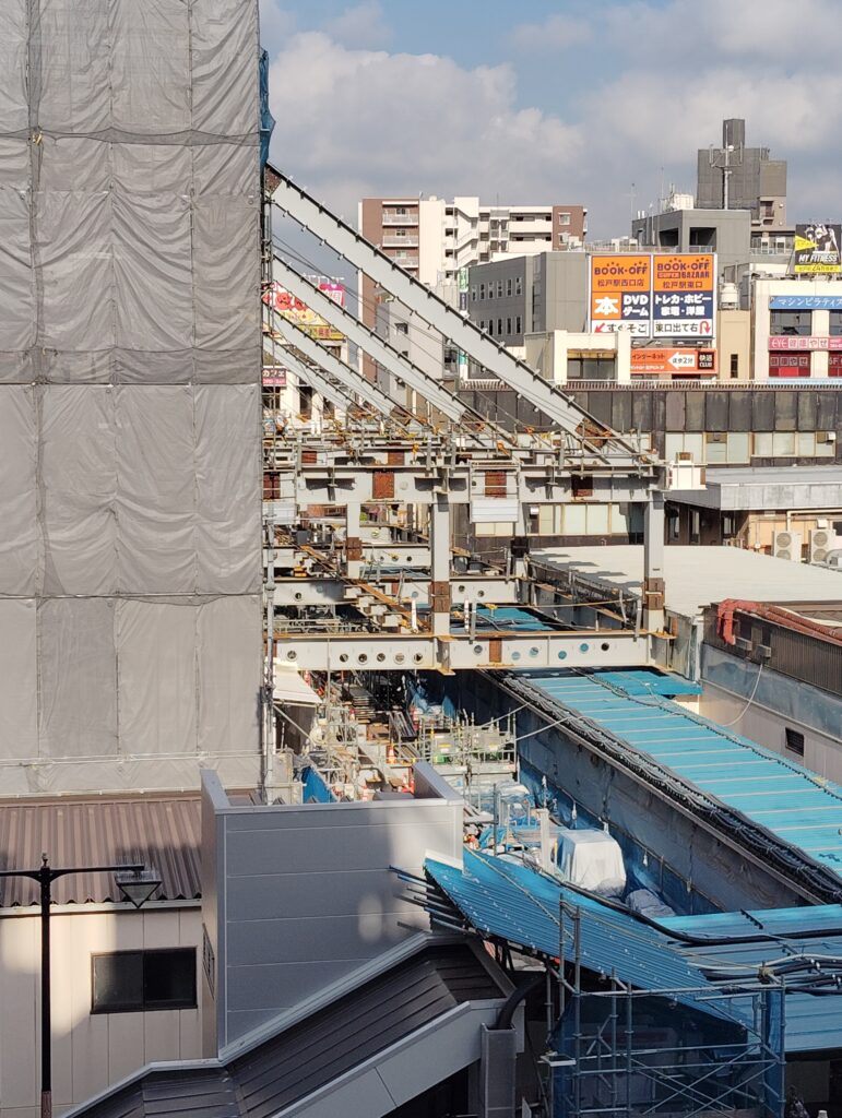 松戸駅ビル改良工事 2024年9月12日