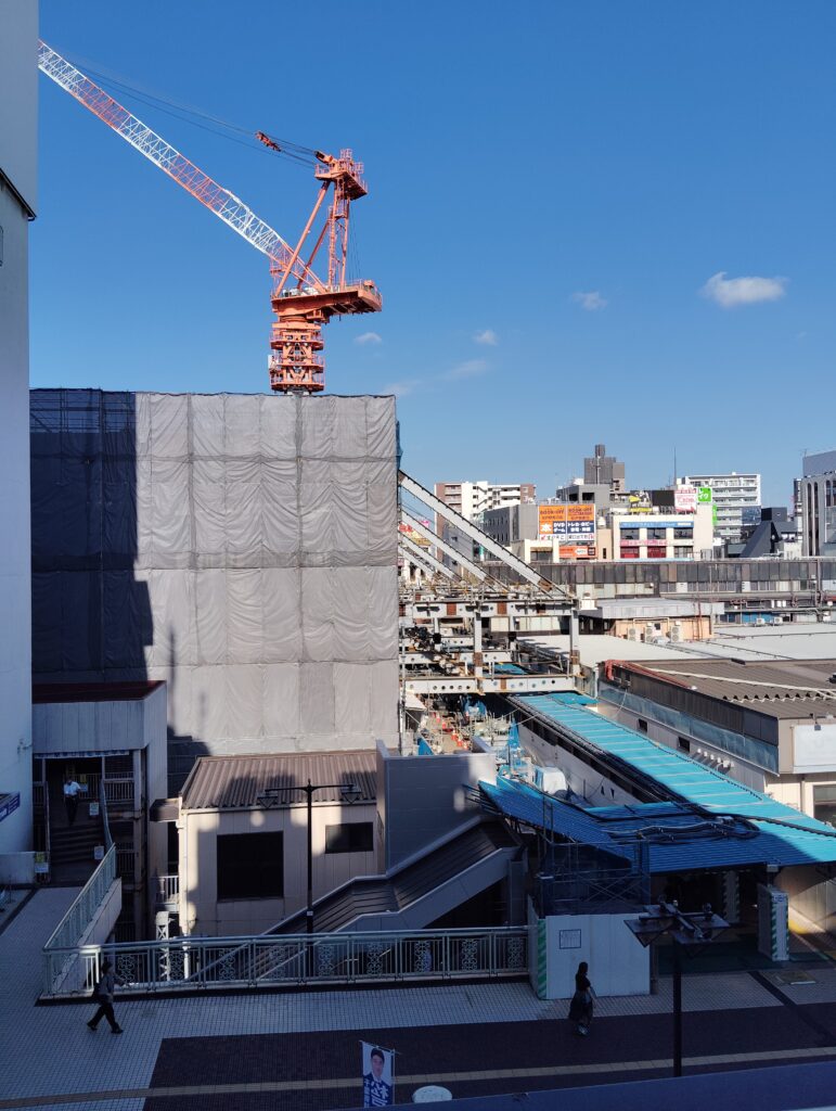 松戸駅ビル改良工事 2024年9月13日