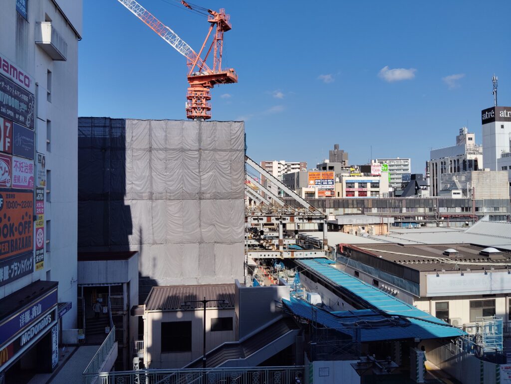 松戸駅ビル改良工事 2024年9月13日