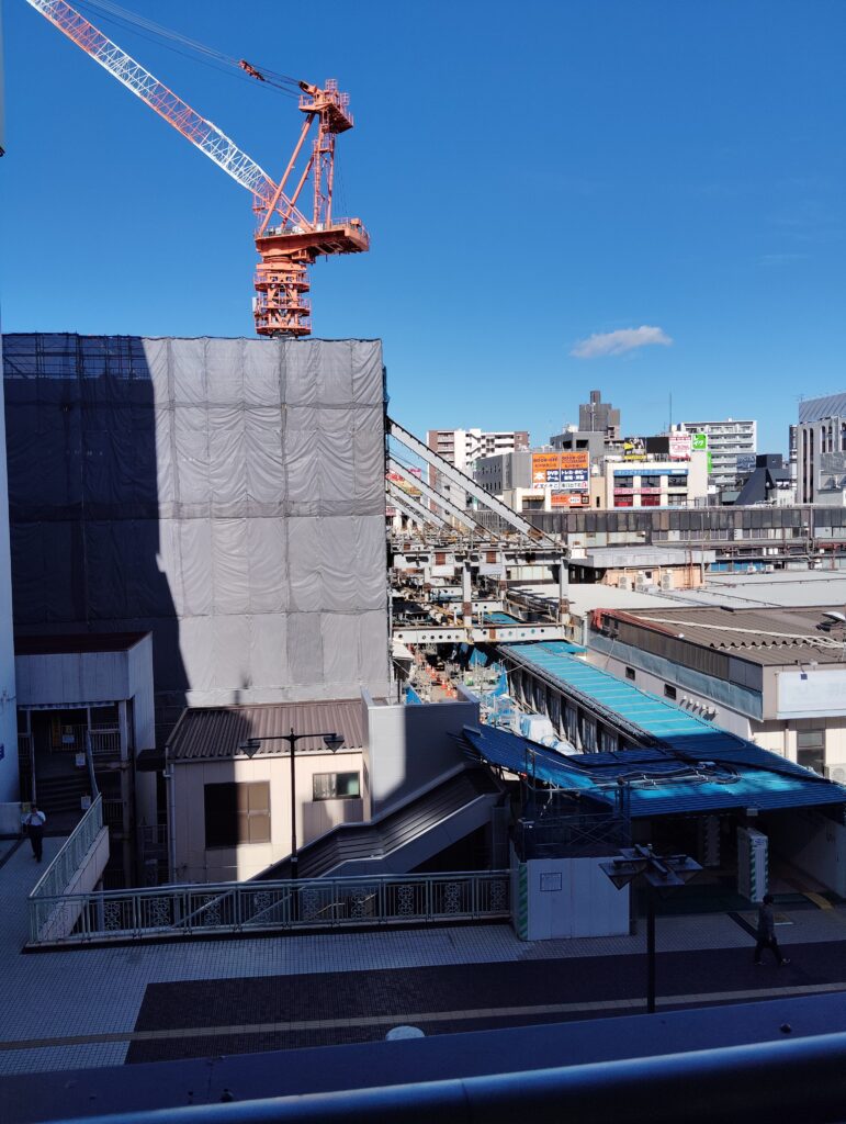 松戸駅ビル改良工事 2024年9月14日