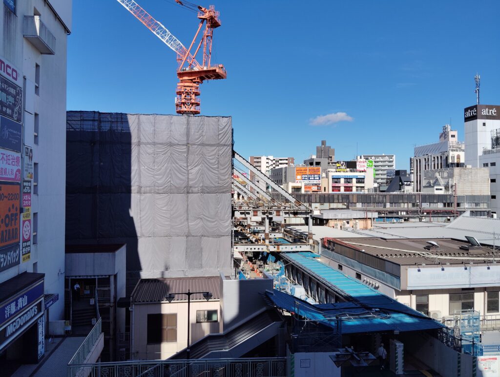 松戸駅ビル改良工事 2024年9月14日