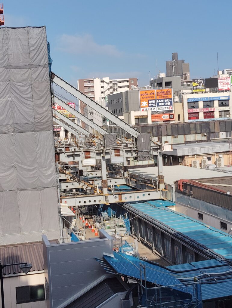 松戸駅ビル改良工事 2024年9月17日