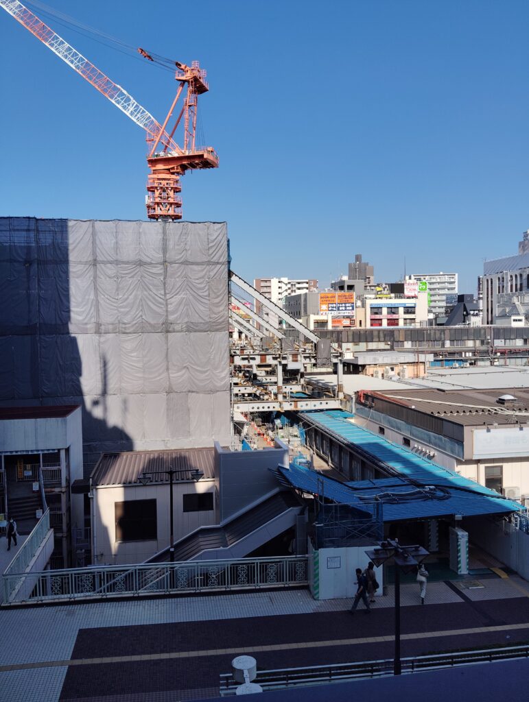 松戸駅ビル改良工事 2024年9月18日
