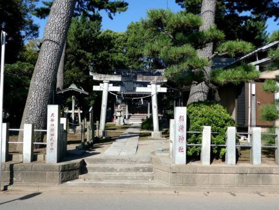 大谷口新田稲荷神社（松戸市新松戸）