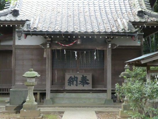 安房須神社（あわすじんじゃ・松戸市新作）