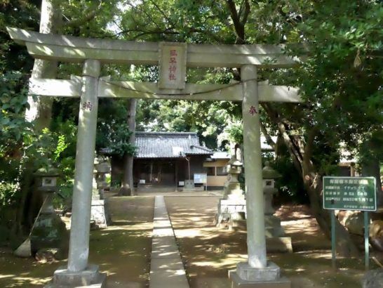 風早神社（松戸市上本郷）