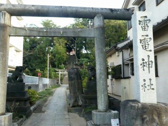 雷電神社（松戸市竹ケ花）