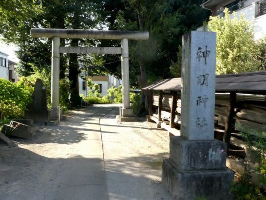 神明神社（松戸市松戸新田）