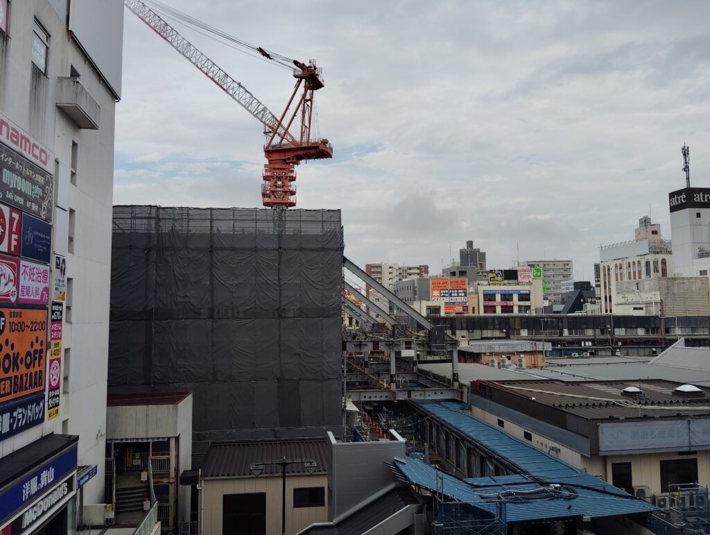 松戸駅ビル改良工事 2024年9月19日