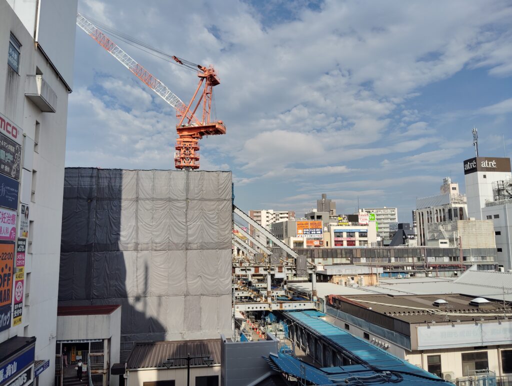 松戸駅ビル改良工事 2024年9月20日