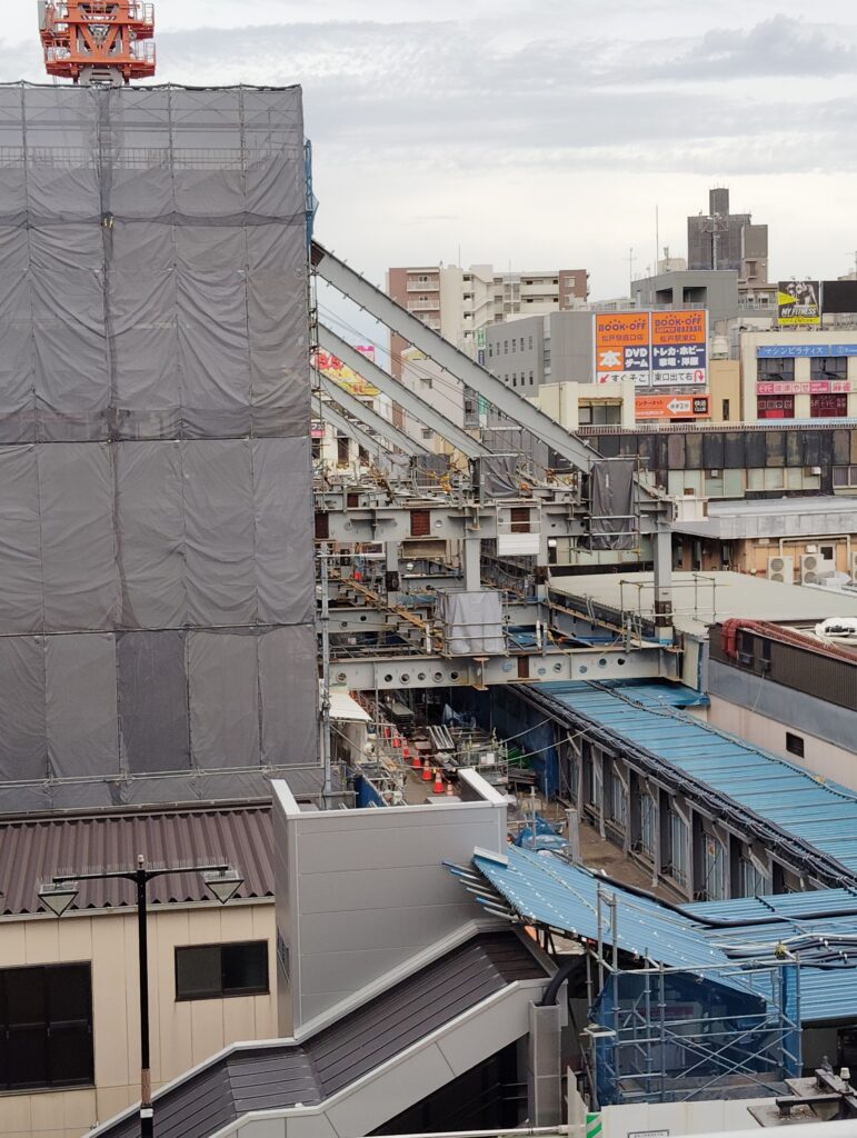 松戸駅ビル改良工事 2024年9月21日