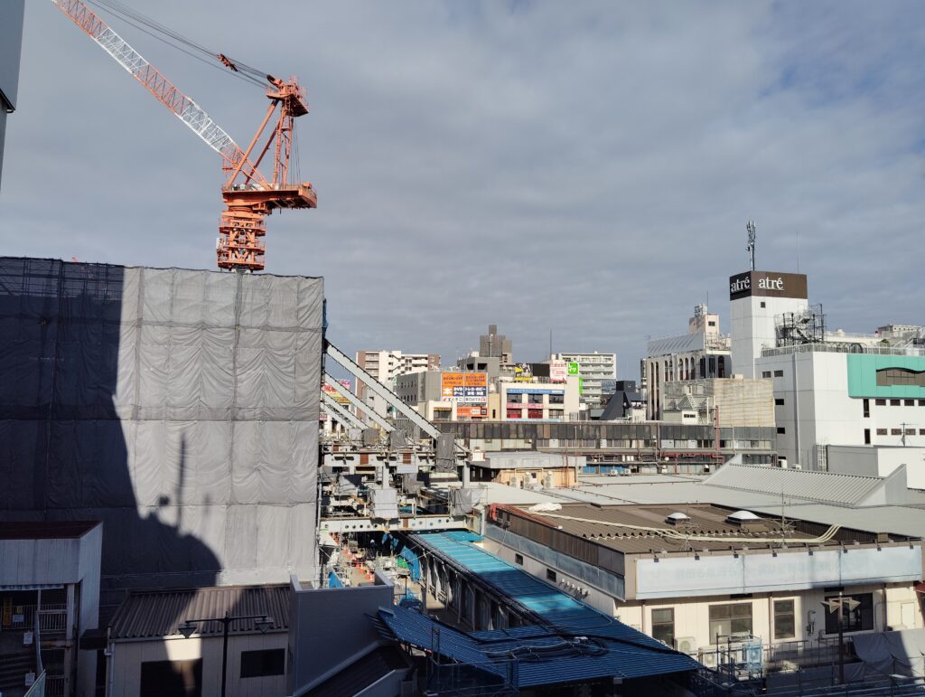 松戸駅ビル改良工事 2024年9月24日