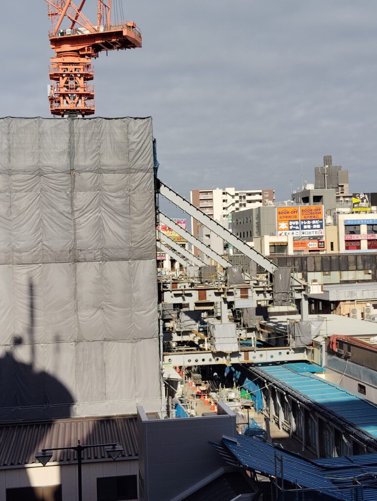 松戸駅ビル改良工事 2024年9月24日