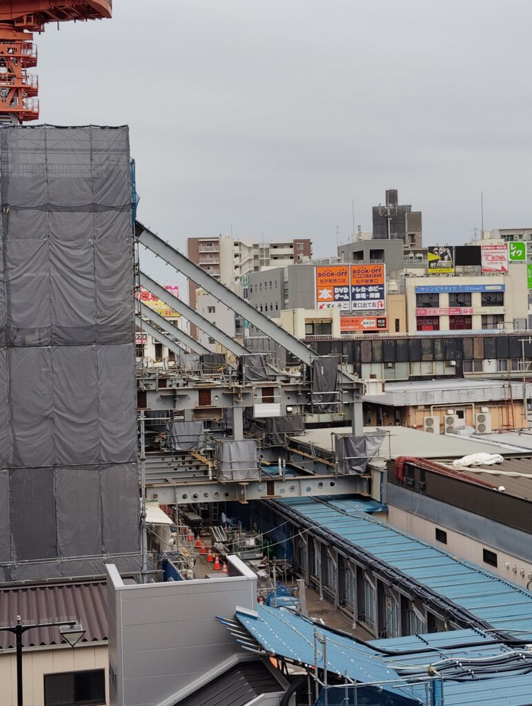 松戸駅ビル改良工事 2024年9月25日