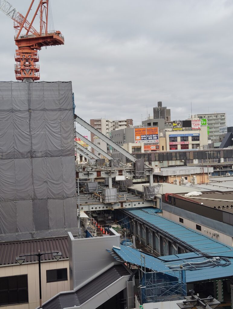松戸駅ビル改良工事 2024年9月26日