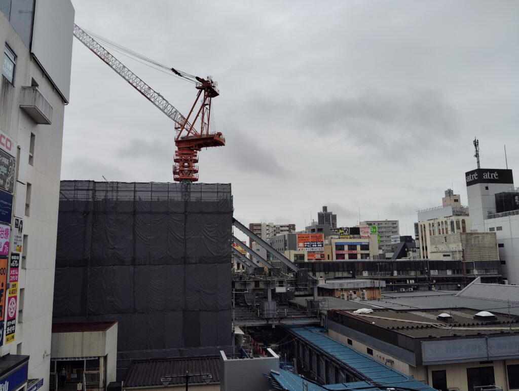 松戸駅ビル改良工事 2024年9月27日