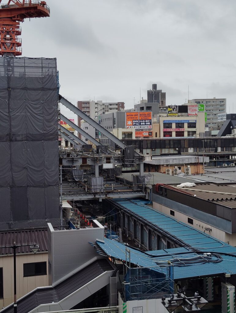 松戸駅ビル改良工事 2024年9月27日