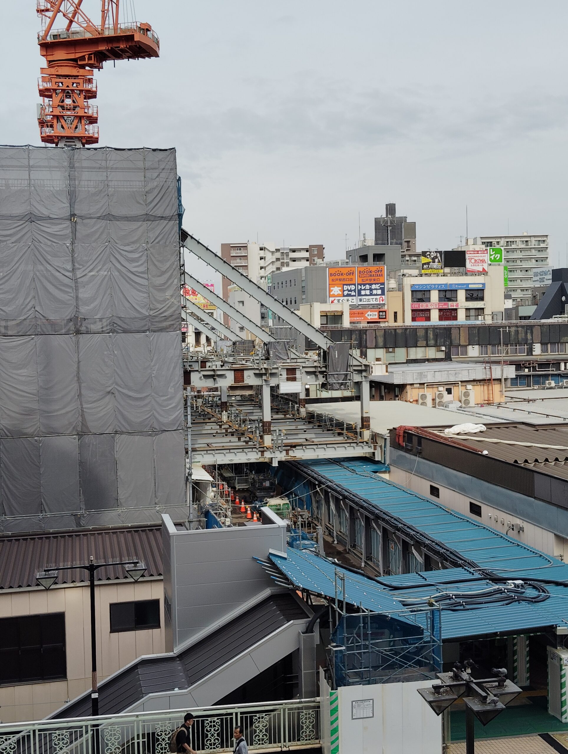 松戸駅ビル改良工事　2024年9月28日