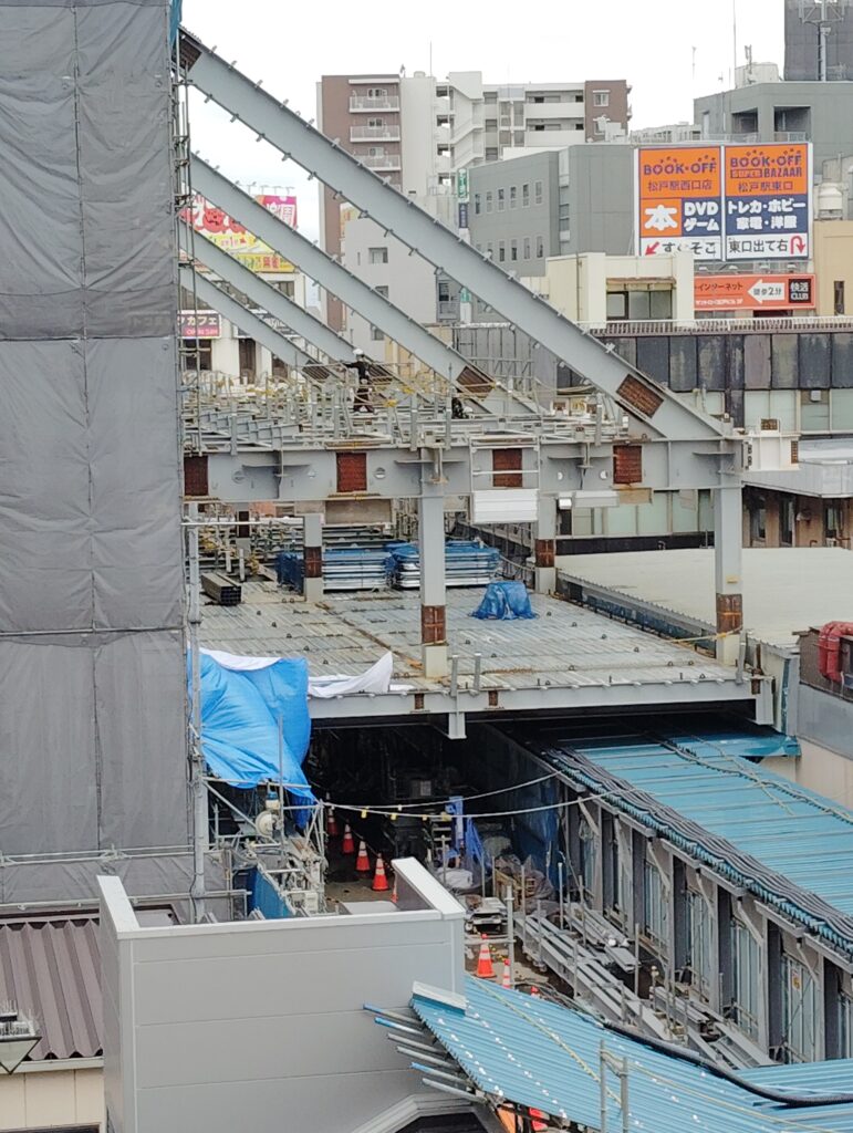 松戸駅ビル改良工事