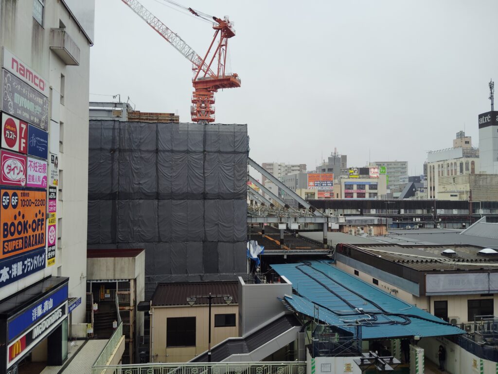 松戸駅ビル改良工事