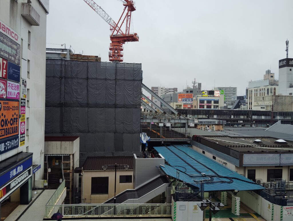 松戸駅ビル改良工事 2024年11月2日