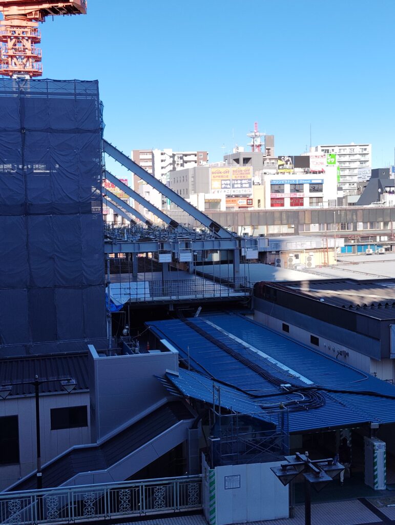 松戸駅ビル改良工事 2024年11月7日
