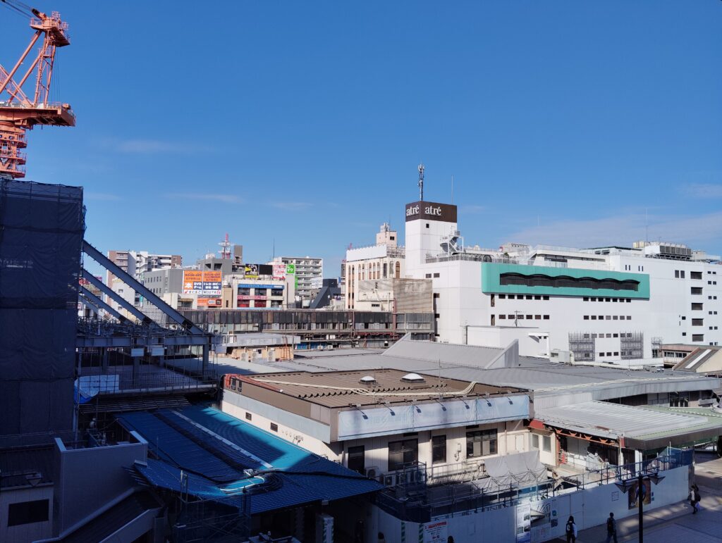 松戸駅ビル改良工事 2024年11月8日